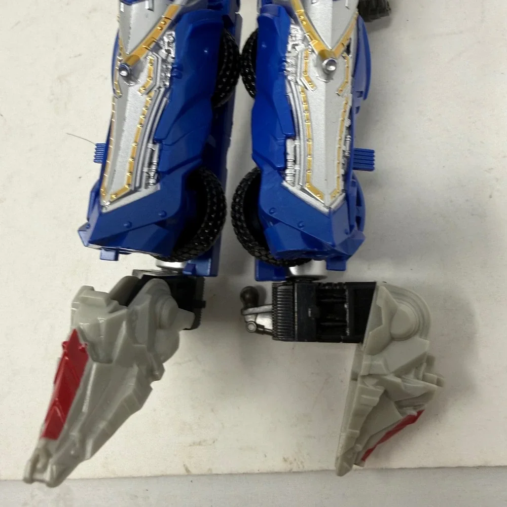 Transformers Optimus Prime Action Figure Blue Red Flame Movie Series 9 Inch 6681